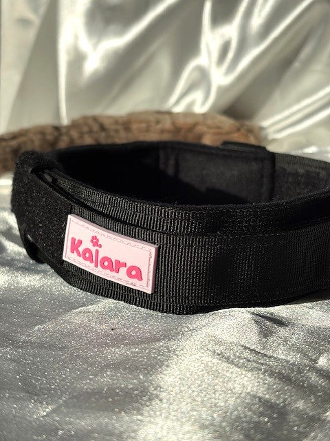 Collier noir en nylon